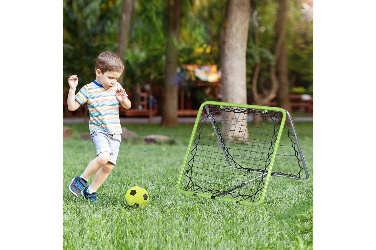 Homcom A90-221 Adjustable Angle Goal Training Football Rebounder Net