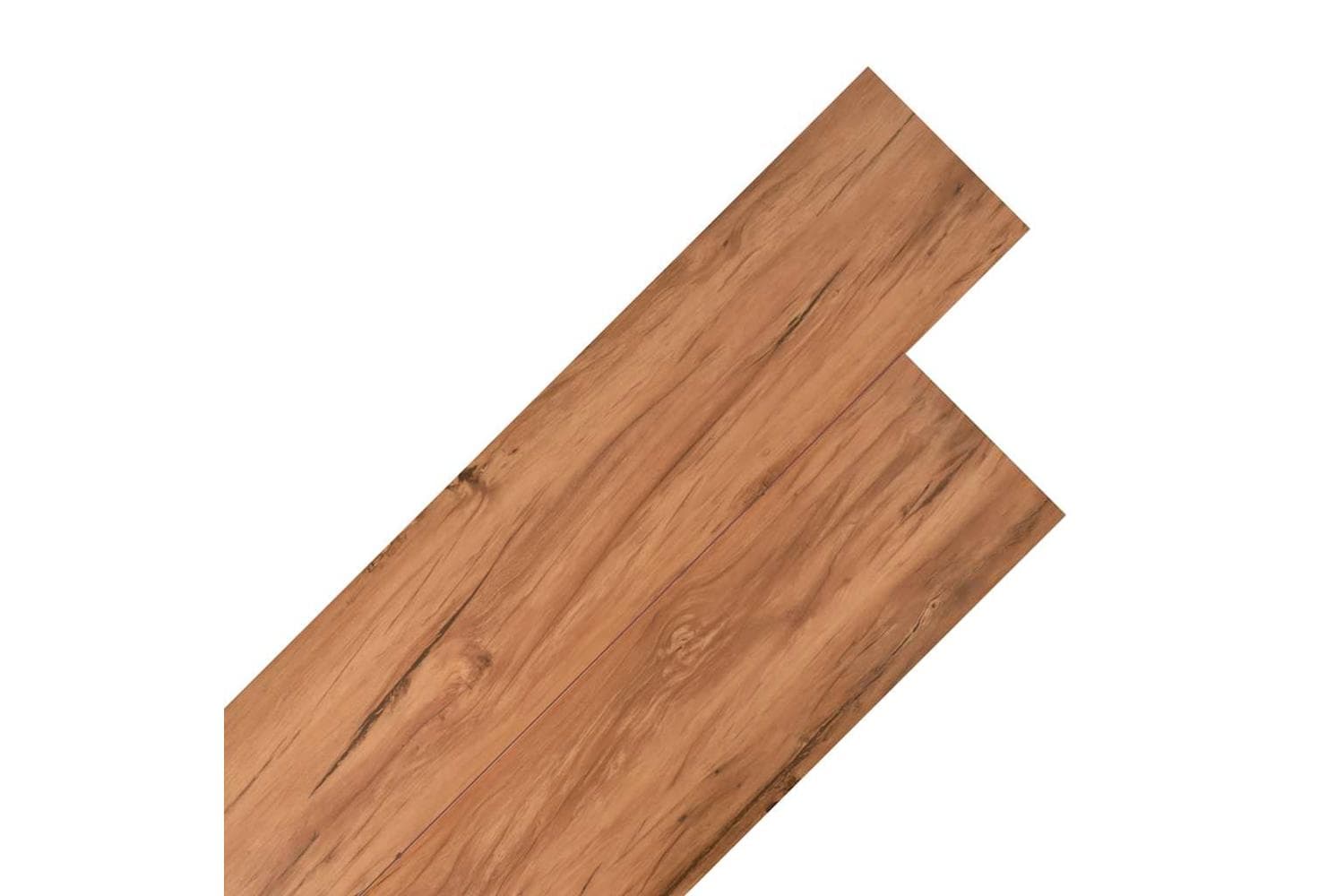 Vidaxl Non Self-adhesive Pvc Flooring Planks 5.26 Sq M 2 Mm Elm Nature