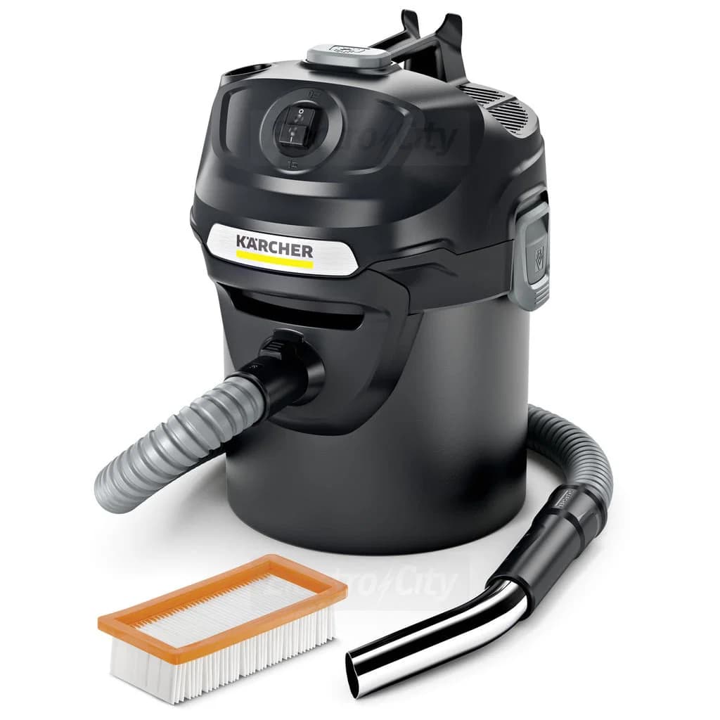 Kärcher AD 2 Ash and Dry 600W Vacuum Cleaner | Black