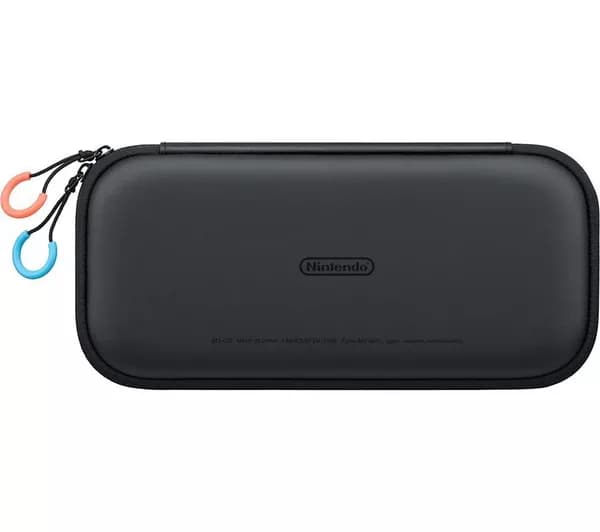 NINTENDO Switch 2 Carrying Case & Screen Protector - Black