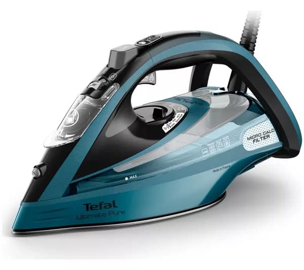 TEFAL Ultimate Pure+ FV9853G0 Steam Iron - Blue