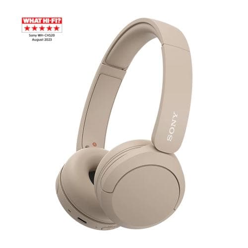 SONY            WIRELESS BLUETOOTH HEADPHONES CREAM