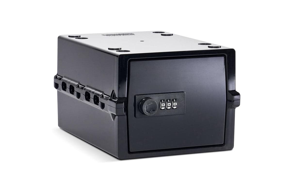 Lockabox Miniâ„¢ Jet | Small Lockable Storage Box | 3 Litre Combination Lock Box For Food, Medicine & Home Safety