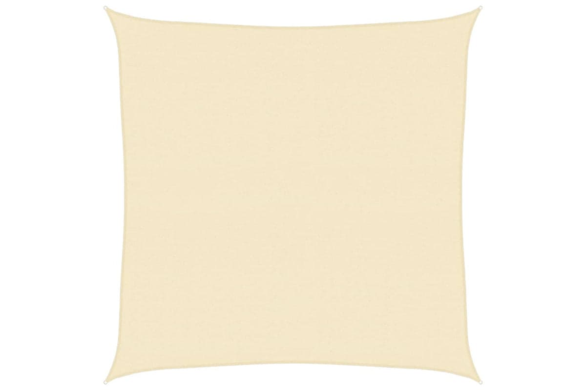 Vidaxl 311169 Sunshade Sail Cream 6x6 M Hdpe