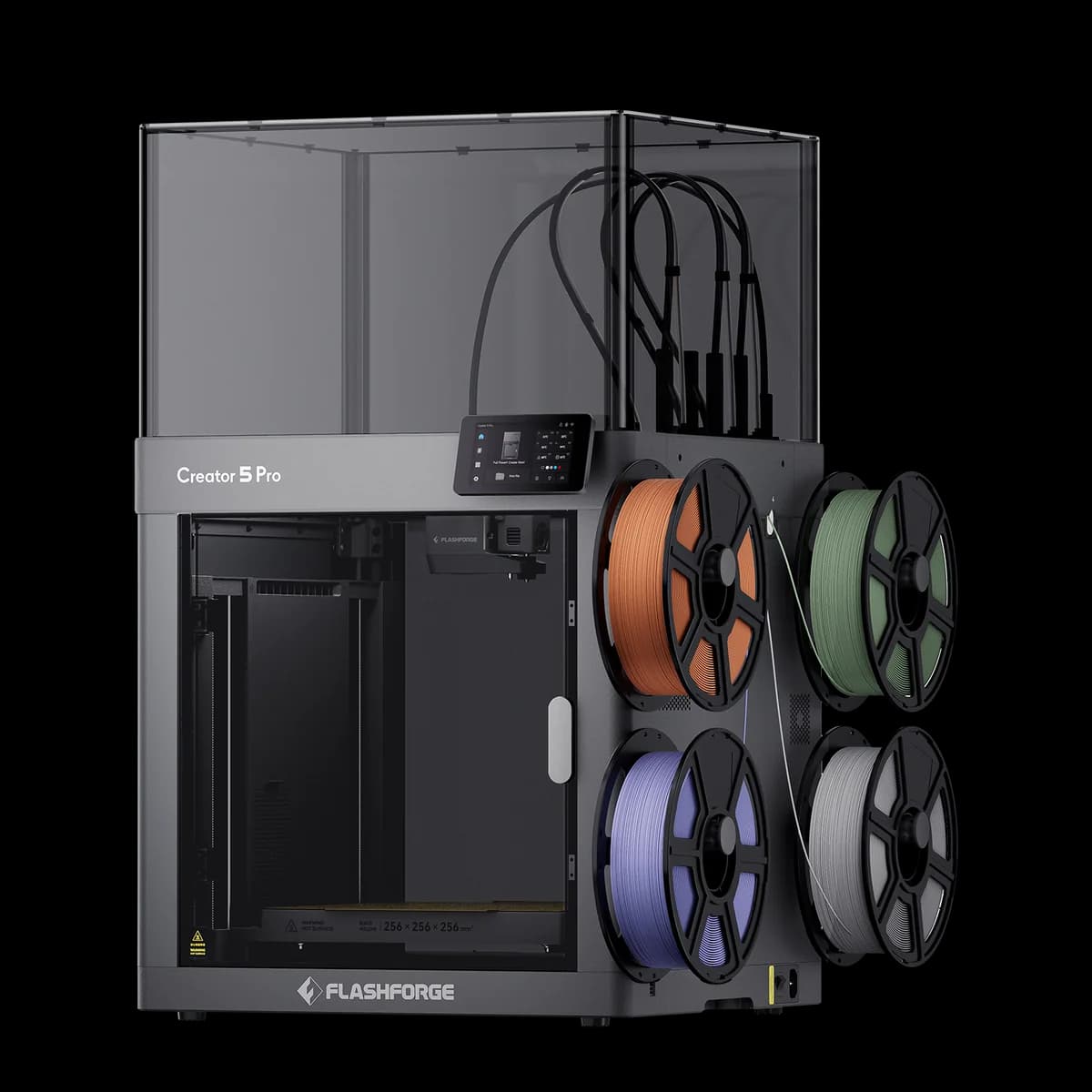 Flashforge Creator 5 Pro Enclosed Four-Toolhead 3D Printer | FF-C5P