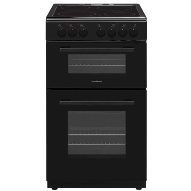 NordMende FS 50cm Twin Cavity Electric Fan Cooker - Black | CTEC53BK