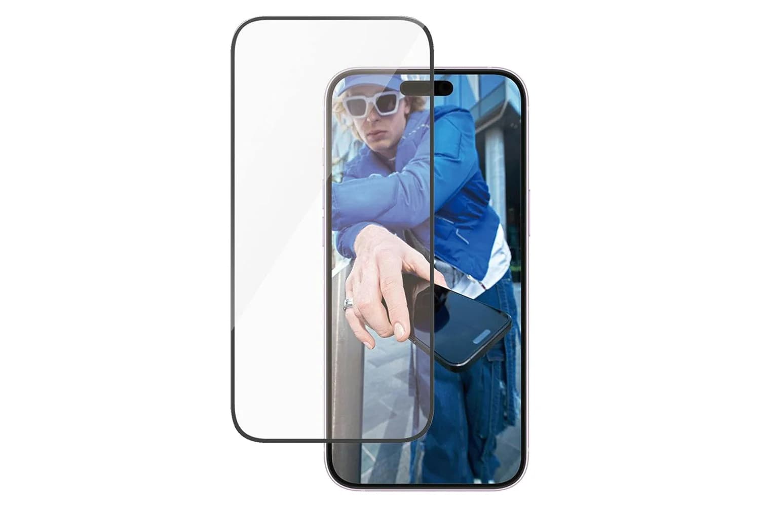 PanzerGlass iPhone 16 Plus & 15 Plus Ultra-Wide Fit Screen Protector