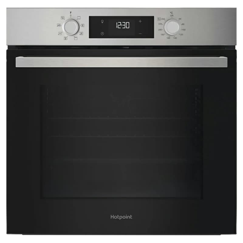 Hotpoint 71L Built-In Multifunction Electric Single Oven - Black | HO3K55HXUK