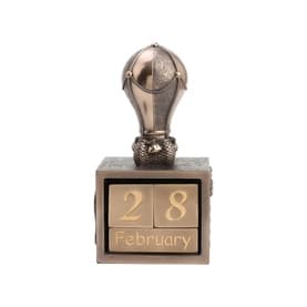 Hot Air Balloon Bronze Calendar