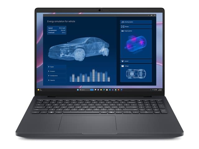 DELL - Pro Max 16 MC16255 - Copilot+ PC - AMD Ryzen AI 7 PRO - 350 / up to 5 GHz - Win 11 Pro - RTX PRO 500 Blackwell - 32 GB RAM - 512 GB SSD SED, NVMe - 16" 1920 x 1200 (Full HD Plus) - Gigabit Ethernet - Wi-Fi 7 - magnetite - BTP - with 3 Years Basic - No PSU