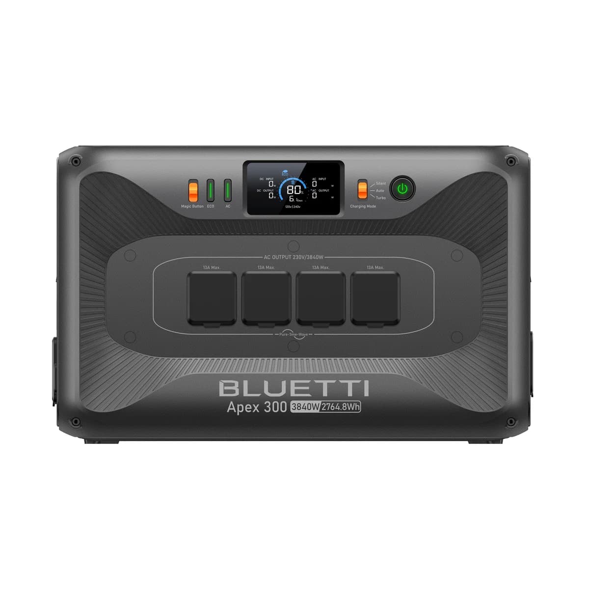 BLUETTI Apex 300 2,764.8Wh 3,840W Portable Power Station | 281-PAPEX300UKGYBL010