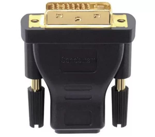 SANDSTROM Black Series SHDVA114X HDMI to DVI Adapter