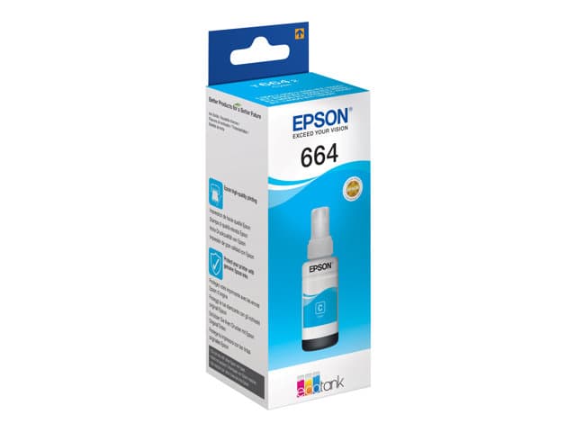 EPSON - T6642 - cyan - original - ink refill