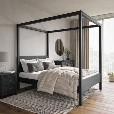 Victoria Wooden Four Poster Bed Frame