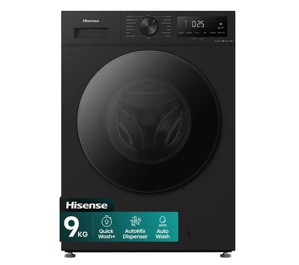 HISENSE 1i Series WF1I9042BBP2 9 kg 1400 Spin Washing Machine - Black