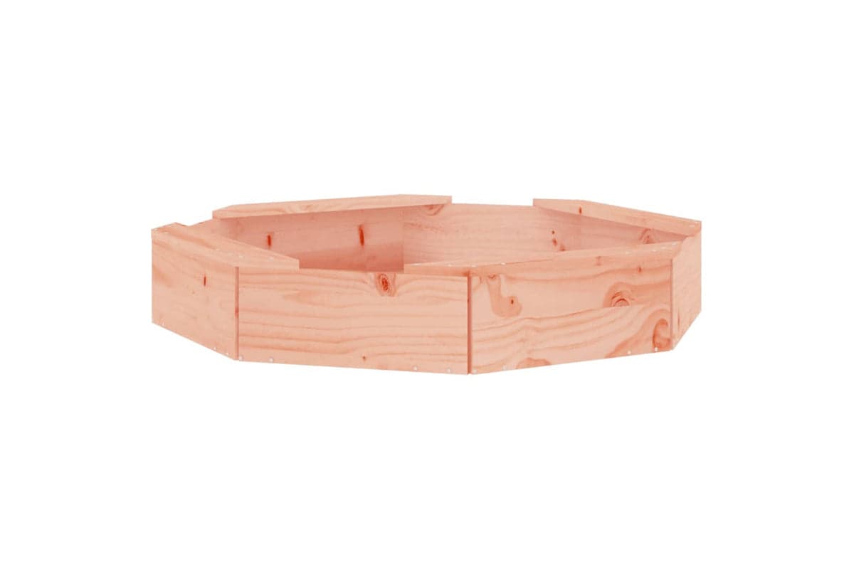 vidaXL 825014 Sandbox With Seats Octagon Solid Wood Douglas