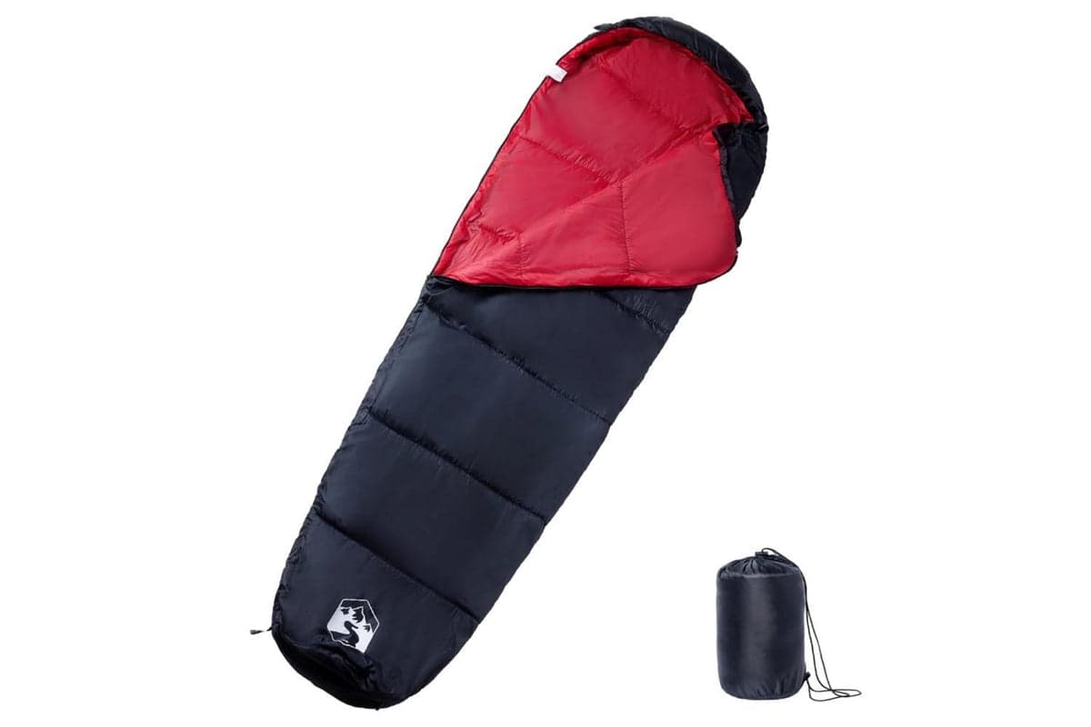 Vidaxl Mummy Sleeping Bag For Adults Camping 3 Seasons