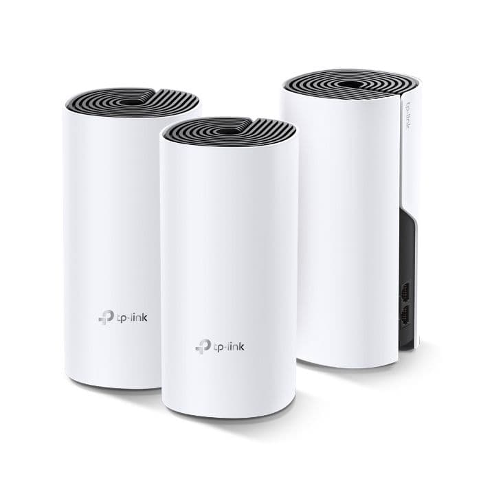 TP Link DECOM4KIT, Deco M4 AC1200, Whole Home Mesh WiFi System, 3 Pack