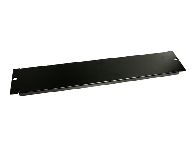 STARTECH.COM - Startech 2U Blanking Panel - Steel Rack Mount Filler Panel - for 19in Server Rack Enclosure or Cabinet - Black Rack Panel (BLANKB2) - blank panel - 2U