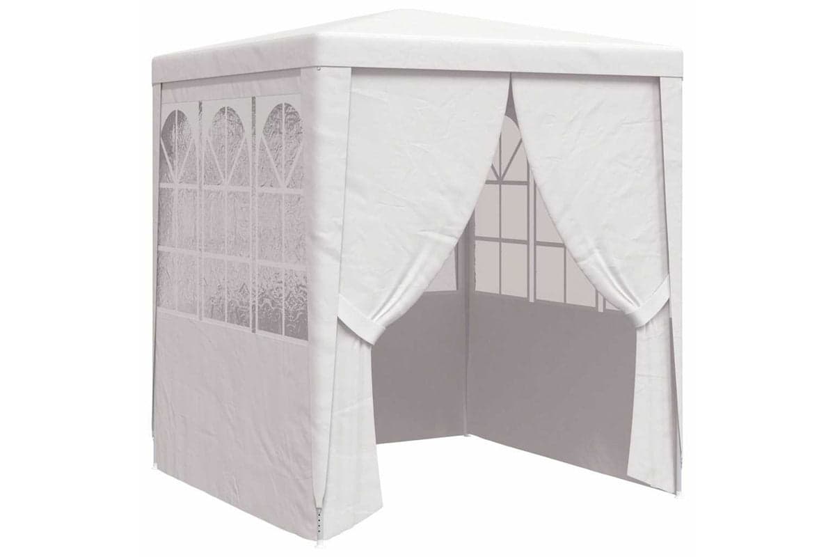 Vidaxl 48518 Professional Party Tent With Side Walls 2.5x2.5 M White
