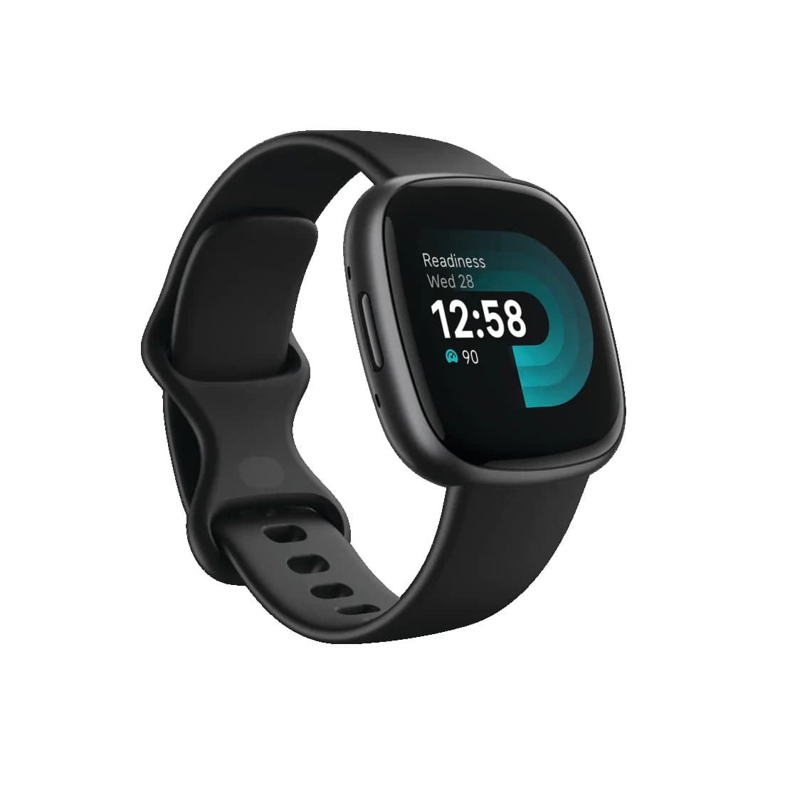 Fitbit FB523BKBK Versa 4 Black/Graphite Smart Watch – BLACK