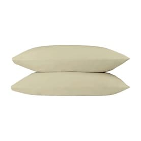 200 Thread Count King Pillowcase Pair Hazelnut