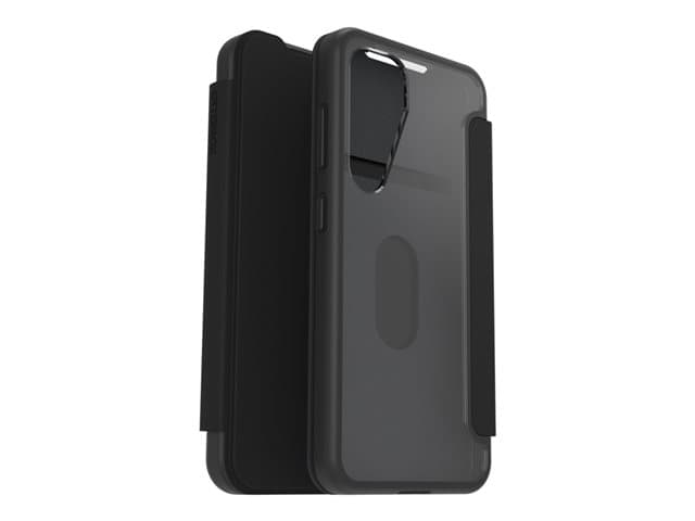 OTTERBOX - React Folio Samsung Galaxy S25 Black Crystal - clear/black - ProPack