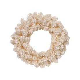 Flocked Christmas Wreath 50cm