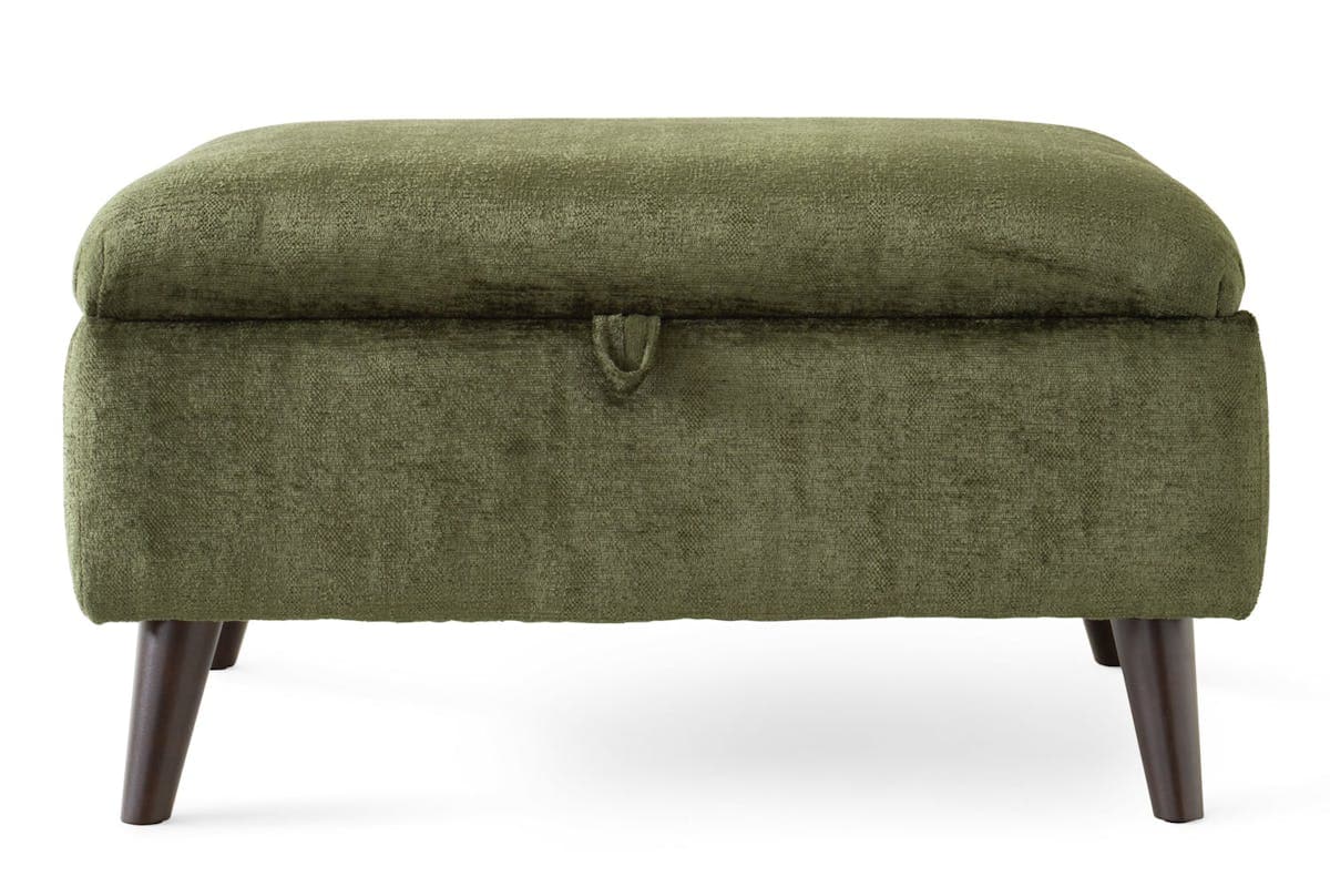 Petra Footstool | Olive