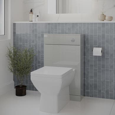 Ashford 500mm Back to Wall Toilet Unit