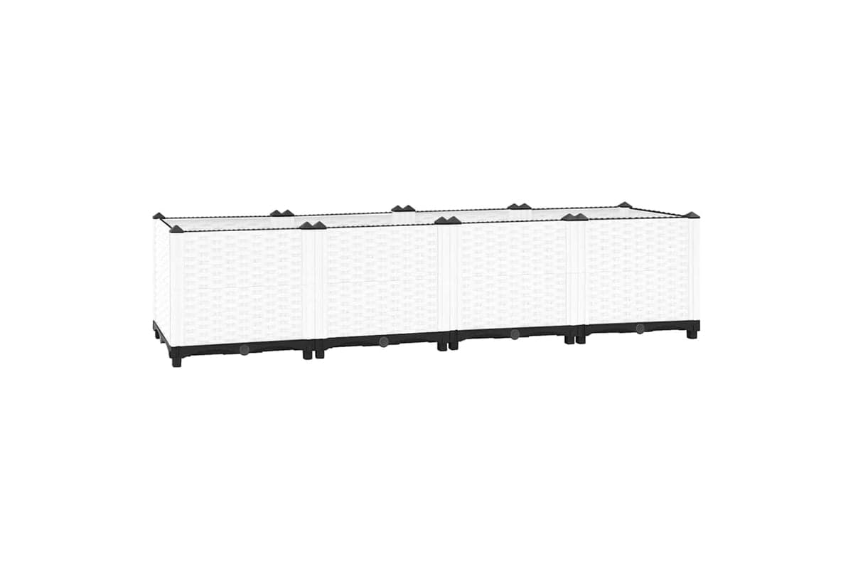 vidaXL Raised Bed 160x40x38cm Polypropylene