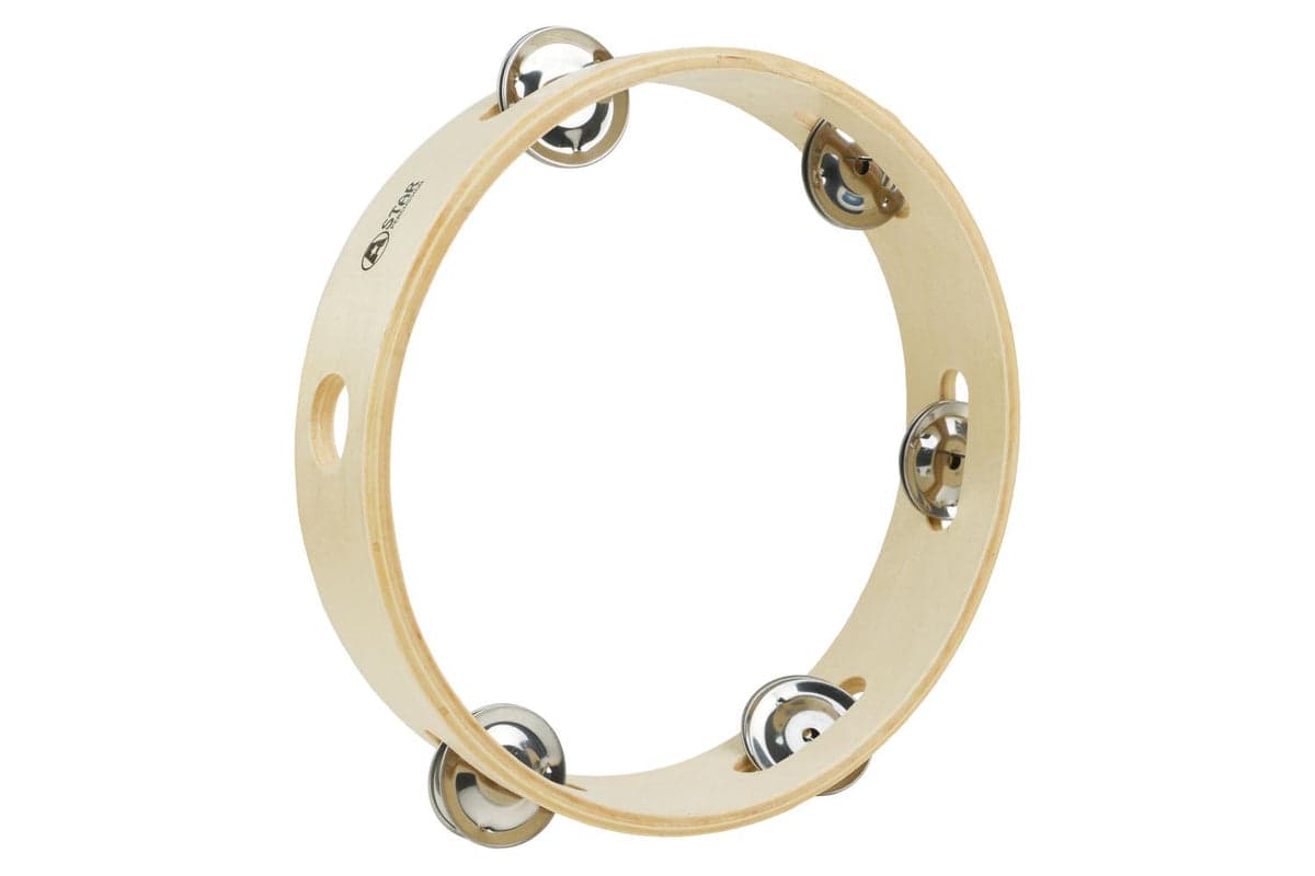 A-star Pack Of 10 Headless Tambourines - 8 Inch