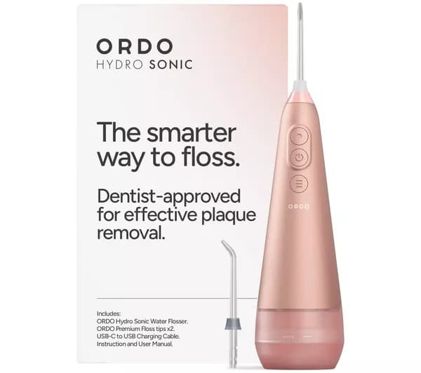 ORDO Hydro Sonic+ Water Flosser - Rose Gold