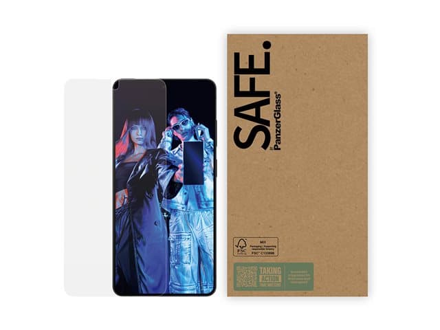 PANZERGLASS - SAFE. by PanzerGlass - screen protector for mobile phone - bulk, ultra-wide fit