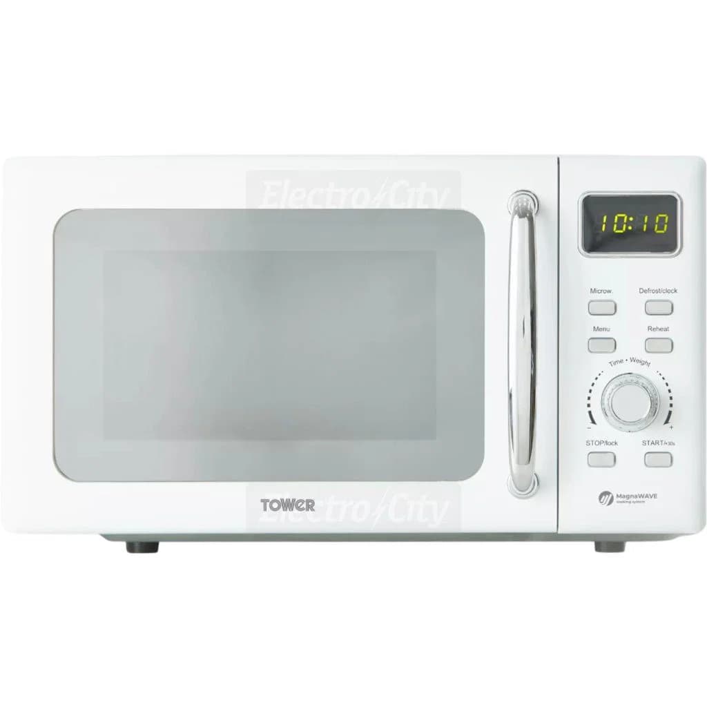 Tower 20 Litre 800W Digital Microwave | White