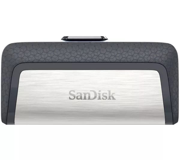 SANDISK Ultra USB Type-C & USB 3.1 Dual Memory Stick - 256 GB, Silver