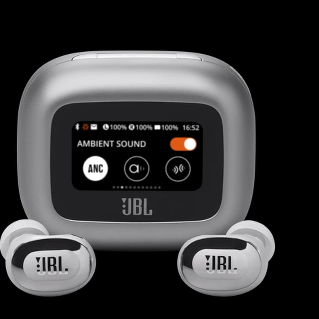 JBL Live Buds 3 True Wireless Noise-Cancelling Earbuds Silver | JBLLIVEBUDS3SIL