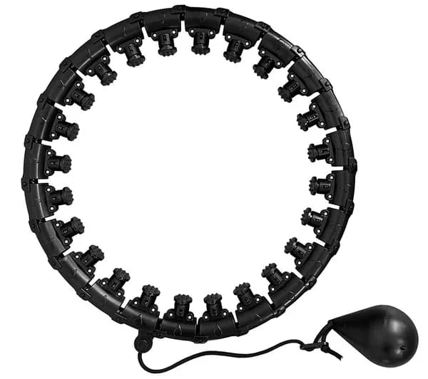 AYONZ KFWHH Weighted Fitness Hoop - Black