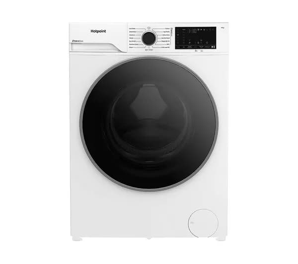HOTPOINT FabricCare HBCA 103 CARE UK 10 kg 1400 Spin Washing Machine - White
