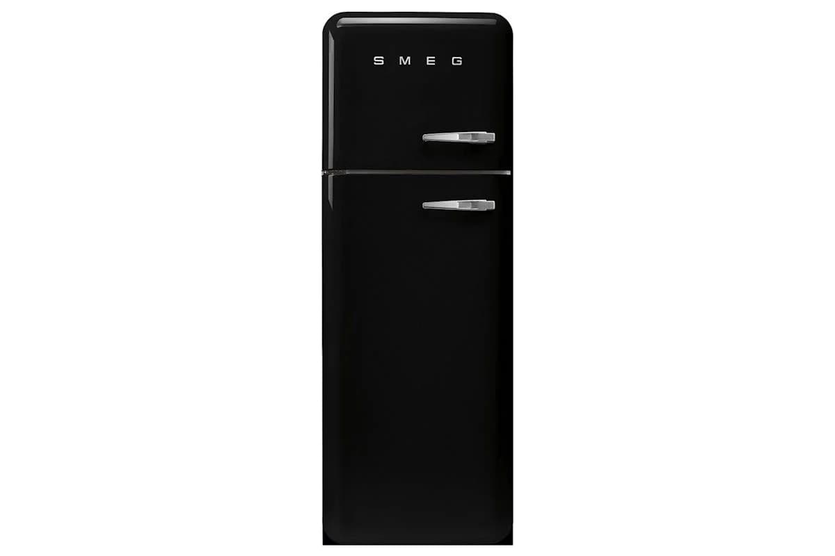 Smeg 50's Retro Style Freestanding Fridge Freezer | FAB30LBL5UK | Black