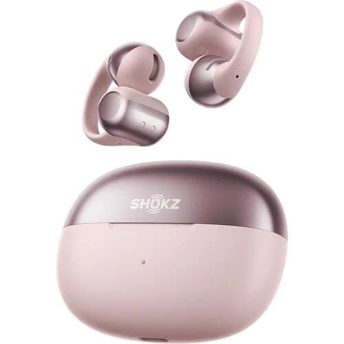 Shokz 38-E310-ST-PK OpenDots ONE Wireless Open-Ear Clip-On Earbuds – Pink