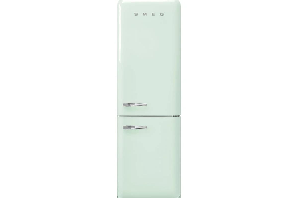 Smeg 50's Retro Style Freestanding Fridge Freezer | FAB32RPG5UK | Pastel Green