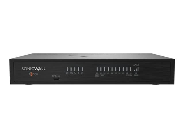 SONICWALL - TZ Series (Gen 8) TZ580 - Security appliance - 10GbE, 2.5GbE, 5GbE - desktop