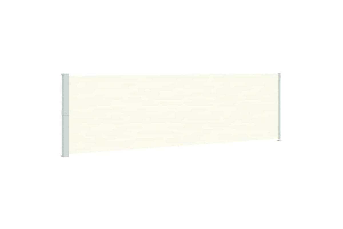vidaXL 317965 Patio Retractable Side Awning 180x600cm Cream