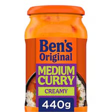 Ben's Original Medium Curry Sauce 440G