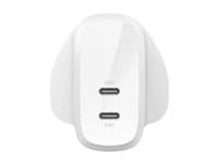 BELKIN - BoostCharge Pro power adapter - 2 x USB-C - 60 watt
