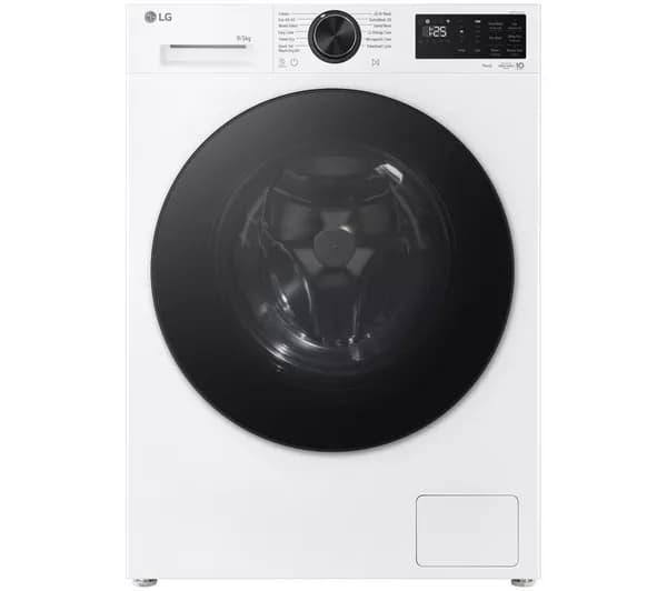 LG ELCTRNC Series 3 Direct Drive W2X5095TLB 9 kg WiFi-enabled Washer Dryer - White