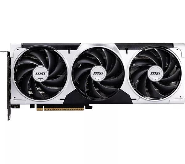MSI GeForce RTX 5060 Ti 16 GB VENTUS 3X OC Graphics Card - White