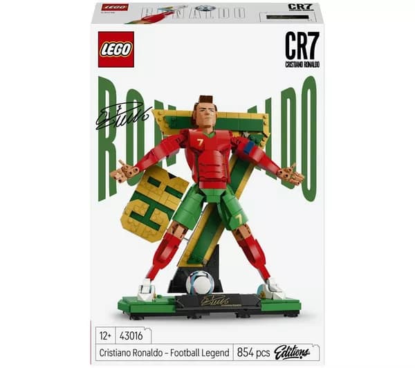 LEGO Editions 43016 Cristiano Ronaldo – Football Legend Set