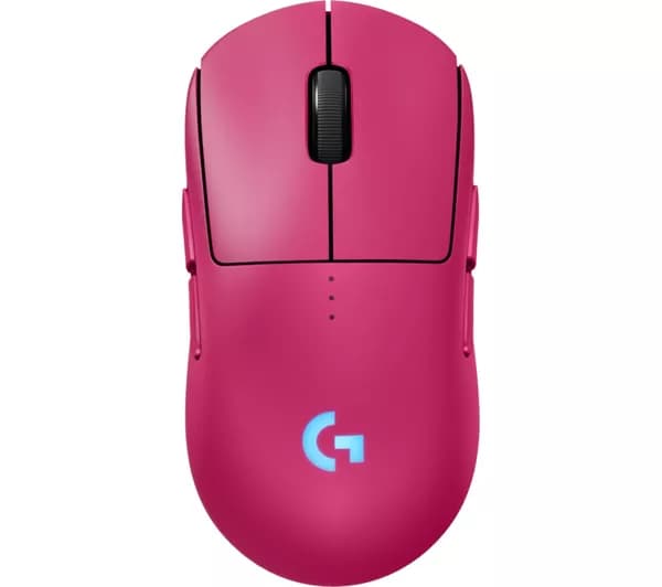 LOGITECH PRO 2 Lightspeed RGB Wireless Optical Gaming Mouse - Magenta
